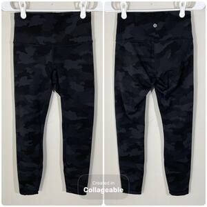 Lululemon Wunder Train High-Rise Tight 25” Heritage 365 Camo Deep Coal Multi 6